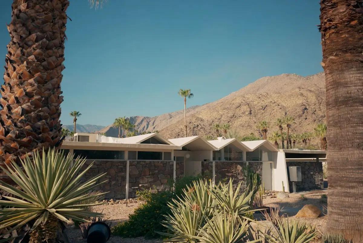Mid-century ranch house